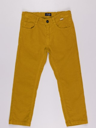 Жёлтые брюки IL GUFO: фото - Invogue