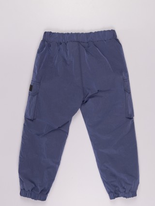 Синие брюки IL GUFO: фото 1 - Invogue