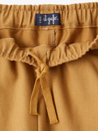 Коричневые брюки IL GUFO: фото 2 - Invogue