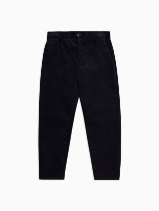 Сині штани EMPORIO ARMANI класичного крою: фото - Invogue