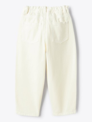 Молочные джинсы IL GUFO из хлопкового денима: фото 1 - Invogue