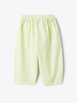 Зелені штани IL GUFO з еластичного бавовняного попліну: фото 1 - Invogue