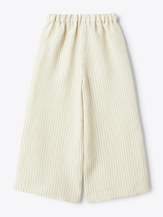 Бежеві штани IL GUFO лляні: фото 2 - Invogue