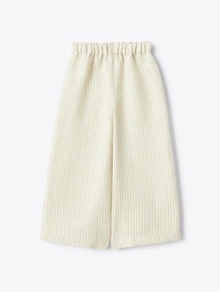 Бежеві штани IL GUFO лляні: фото - Invogue