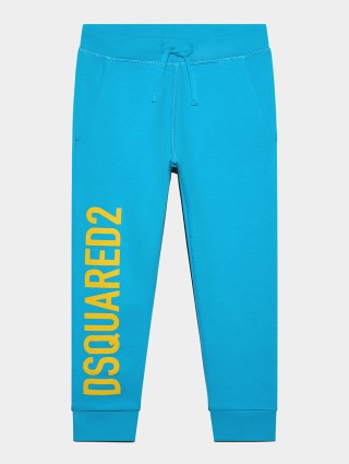 Блакитні штани DSQUARED KID : фото - Invogue