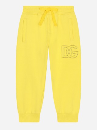 Жовті штани DOLCE&GABBANA KIDS : фото - Invogue