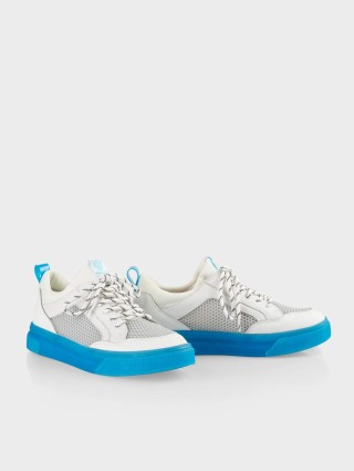 Голубые сникерсы MARC CAIN: фото 1 - Invogue