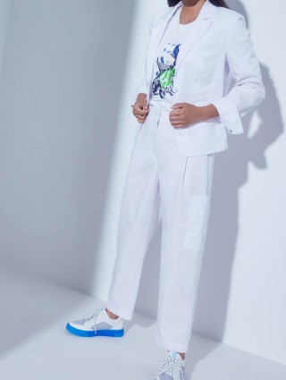 Голубые сникерсы MARC CAIN: фото 4 - Invogue