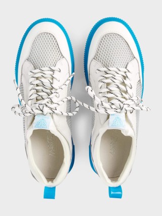 Голубые сникерсы MARC CAIN: фото 3 - Invogue