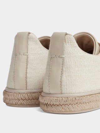 Бежеві снікерси ZEGNA : фото 3 - Invogue