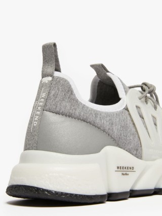 Сірі снікерси WEEKEND MAX MARA з логотипом: фото 5 - Invogue