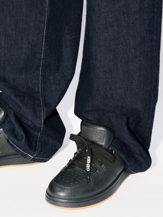 Чорні снікерси KENZO : фото 4 - Invogue