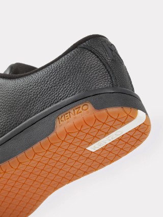 Чорні снікерси KENZO шкіряні: фото 4 - Invogue