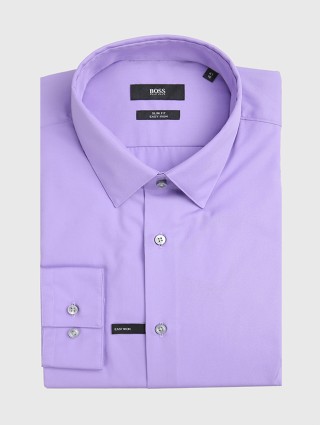 Фіолетова сорочка BOSS: фото 4 - Invogue