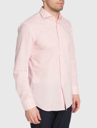 Рожева сорочка BOSS: фото 2 - Invogue