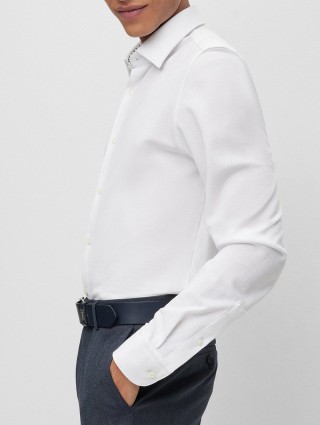 Біла сорочка BOSS : фото 3 - Invogue