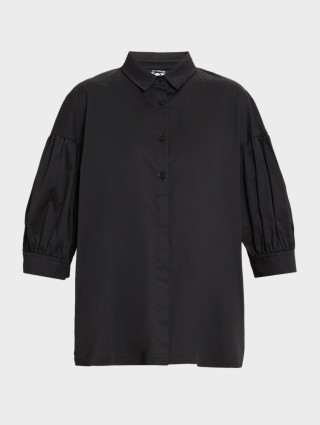 Чорна сорочка MARINA RINALDI : фото - Invogue