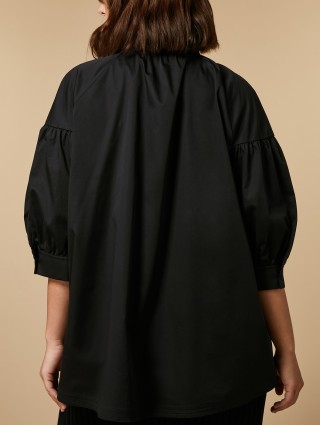 Чорна сорочка MARINA RINALDI : фото 2 - Invogue