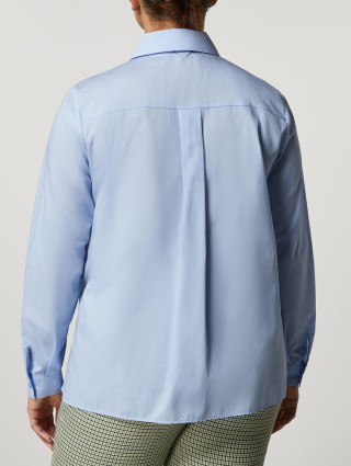 Блакитна сорочка PERSONA : фото 2 - Invogue