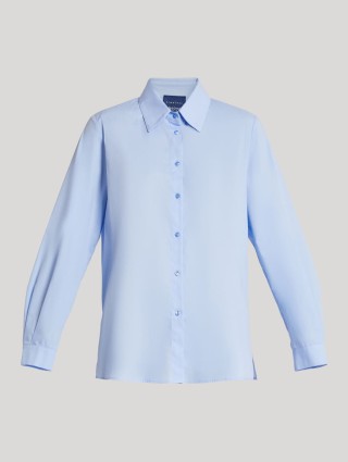 Блакитна сорочка PERSONA : фото - Invogue