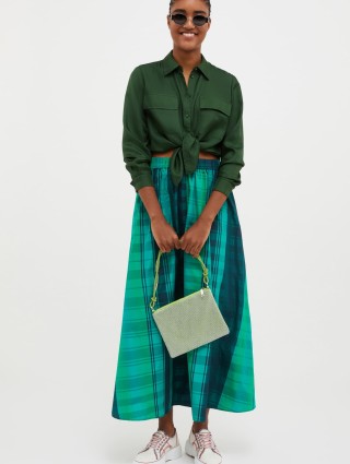 Зелёная рубашка MAX&CO: фото 4 - Invogue