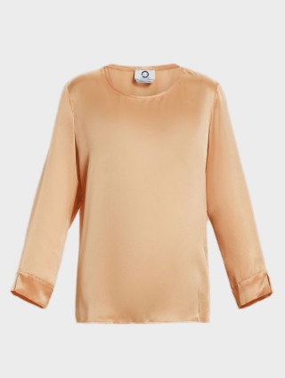 Коралловая блуза MARINA RINALDI: фото - Invogue