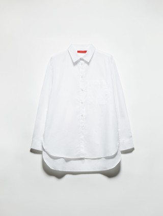 Біла сорочка MAX&CO з бавовняного попліну: фото - Invogue