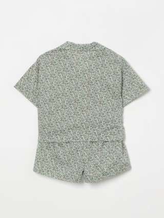 Темно-зелений набір IL GUFO з шортів та сорочки: фото 1 - Invogue