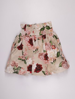 Бежева спідниця MONNALISA : фото - Invogue