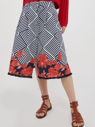 Синяя юбка MAX&CO: фото 1 - Invogue