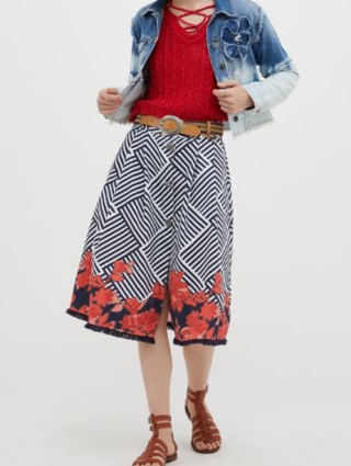 Синяя юбка MAX&CO: фото 4 - Invogue