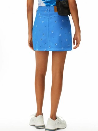 Синяя юбка KENZO: фото 2 - Invogue