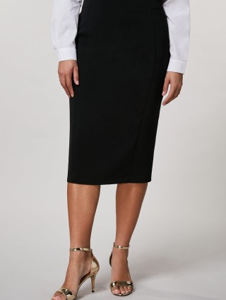 Чорна спідниця PERSONA : фото - Invogue