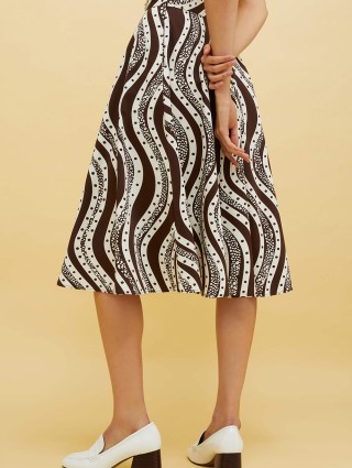 Коричнева спідниця MAX&CO : фото 2 - Invogue