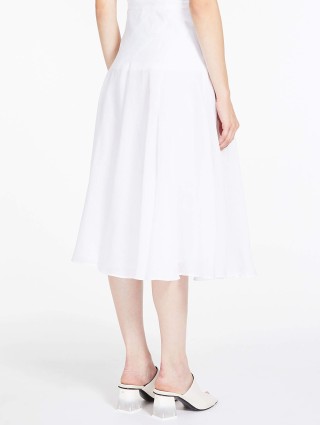 Біла спідниця MAX MARA : фото 2 - Invogue