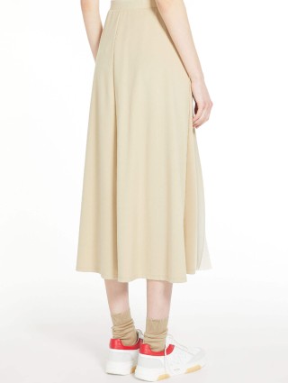 Бежева спідниця WEEKEND MAX MARA : фото 2 - Invogue