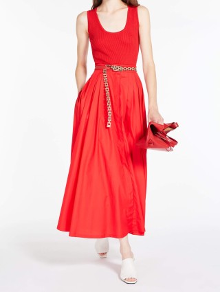 Червона спідниця MAX MARA : фото 3 - Invogue