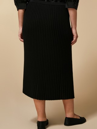 Чёрная юбка MARINA RINALDI: фото 2 - Invogue