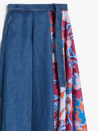 Синя спідниця WEEKEND MAX MARA : фото 3 - Invogue