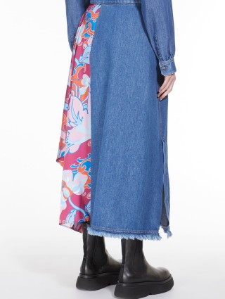 Синя спідниця WEEKEND MAX MARA : фото 2 - Invogue