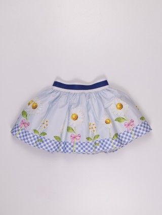 Блакитна спідниця MONNALISA : фото - Invogue