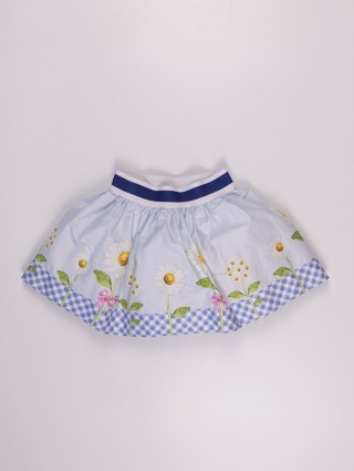 Блакитна спідниця MONNALISA : фото 1 - Invogue