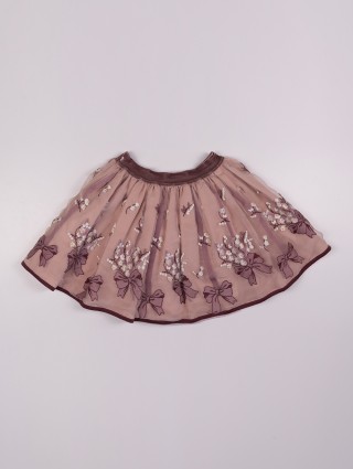 Рожева спідниця MONNALISA : фото 1 - Invogue