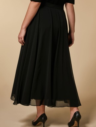 Чорна спідниця MARINA RINALDI : фото 2 - Invogue