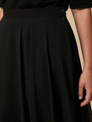 Чорна спідниця MARINA RINALDI : фото 3 - Invogue