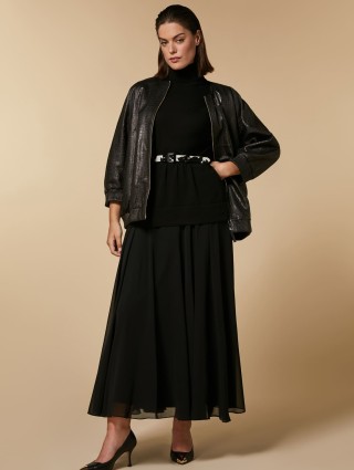 Чорна спідниця MARINA RINALDI : фото 5 - Invogue