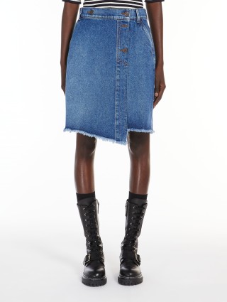 Синя мініспідниця Weekend джинсова: фото 1 - Invogue