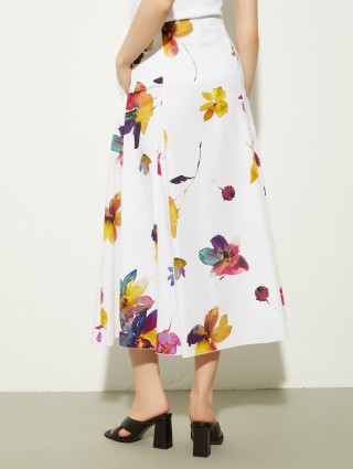 Юбка Max&Co из хлопкового поплина: фото 3 - Invogue