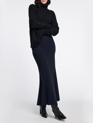 Темно-синяя юбка Dorothee Schumacher клеш: фото 3 - Invogue