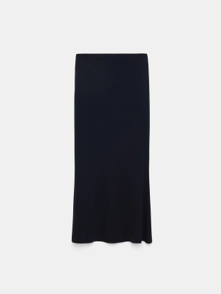 Темно-синяя юбка Dorothee Schumacher клеш: фото - Invogue